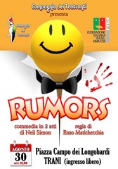 Trani, stasera in piazza Longobardi Enzo Matichecchia porterà in scena 