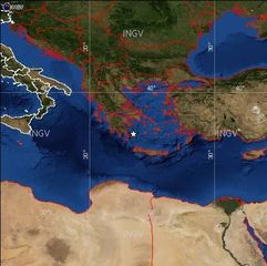 Terremoto avvertito a Trani, scossa di magnitudo 5,8 nel distretto sismico Southern Greece