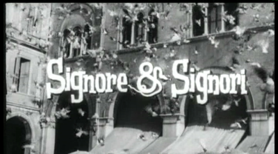 «Signore e signori», il Tif riparte. Questa sera, a Palazzo Beltrani, il film di Pietro Germi apre la Sezione cinema