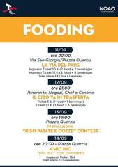 Trani: sezione fooding parte con 