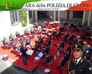 La Fanfara nazionale della Polizia di Stato oggi a Trani per ricordare il compianto collega Rino Lafiandra