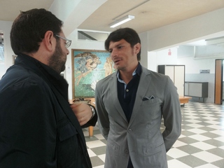 Trani, regole e sport alla scuola media statale Bovio con l'arbitro internazionale Antonio Damato