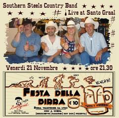 Trani, un po' di musica country al Santo Graal: questa sera esibizione dei Southern Steels Country Band