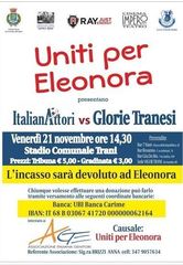 Uniti per Eleonora, i dati ufficiali della partita organizzata dalla Vigor Trani: 6570 euro