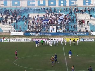 Trani-Ascoli Satriano 1-0. I biancazzurri tornano alla vittoria, domenica ultima del 2014 a Casarano