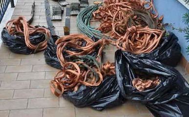 Trani, ancora furti di rame. Circa 180 metri di cavi rubati in via Salvemini