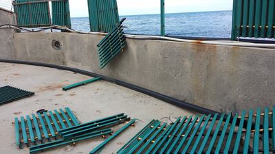 Trani dà il benvenuto al terzo rudere sul suo lungomare: abbandono, degrado e pericolo all'ex sciala De Simone