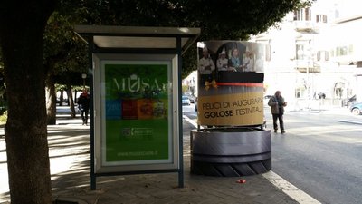 Un totem anche alla fermata del bus: a Trani comanda il «sistema impianti pubblicitari»