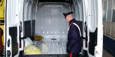 Ruba furgone a Trani, lo arrestano ad Andria