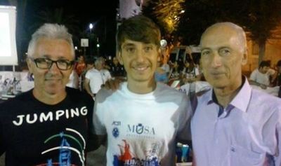 Atletica Polisportiva Trani, Giuseppe Boccaforno premiato a Bisceglie come 