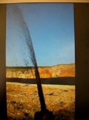 Percolato come geyser, la foto shock scattata dai Carabinieri e pubblicata su Repubblica