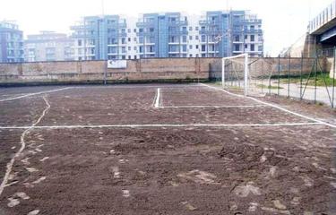 Trani, la tracciatura del campo Bovio alla Re Manfredi fino alla fine dei campionati in corso