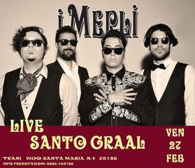 Trani, al Santo Graal tornano i Merli. Questa sera dj set e musica per tutta la notte