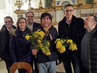 VIDEO. Amedeo Bottaro vince le primarie del centronistra. Alla proclamazione c'è Briguglio, ma non Ferrante