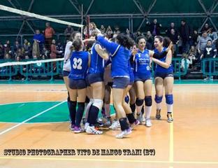 Trani vuole scrivere ancora la storia del volley: oggi, a Bitetto, l'Aquila azzurra può centrare la promozione in C
