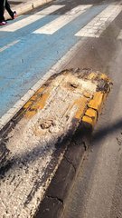 La pista ciclabile sul lungomare di Trani non sembra più a norma: manca di qualsiasi manutenzione da cinque anni