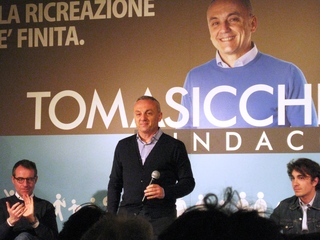 Trani 2015, la prima in pubblico di Tomasicchio: «Mi candido per ribellione»