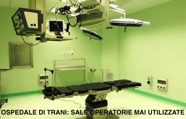 VIDEO. Trani 2015, Florio entra nelle sale operatorie dello spreco: «Utilizzarle subito, o chi ha sbagliato paghi»