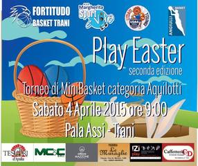 Torneo di Pasqua di minibasket a Trani, vince il Cerignola e dilaga il divertimento