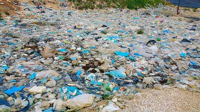 Discarica di Trani: un lago di percolato. Le foto pubblicate su Facebook da Giuseppe D'Ambrosio