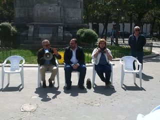 Trani 2015, da Procacci arrivano Florio e Papagni. Il paradosso del giornalista: «Ho chiesto di oscurare i miei 6x3 ed ancora non l'hanno fatto»