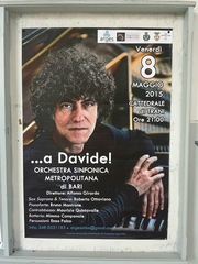 Un concerto per Davide Santorsola, nella cattedrale di Trani, questa sera: sarebbe stato il suo compleanno