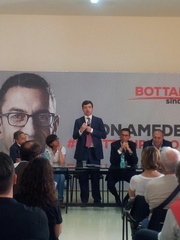 Trani 2015, il guardasigilli Orlando: «Bottaro è una grande opportunità per cambiare la città»