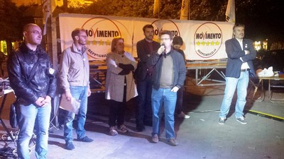 Trani 2015, appello a Cinque stelle : «Andare a votare e scegliere noi, per spazzare via il sistema»