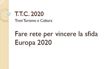 Trani 2015, oggi la squadra di Florio presenta il progetto per proiettare la città in «Europa 2020»