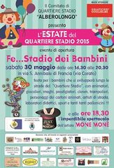 Fe...Stadio dei bambini, una festa pomeridiana per i più piccoli del quartiere Stadio