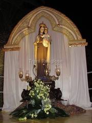 FOTO e VIDEO. Trani religiosa, la Sagra del mare ed i fuochi in onore della Madonna del Carmine