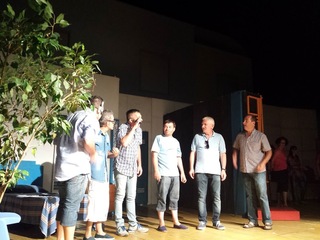 Il giullare «in trasferta» a Santa Geffa: questa sera, fuori concorso, «Amleto»