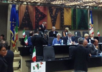 Primo consiglio regionale, Santorsola favorevole al reddito di dignità: «Trani deve dire basta ai sussidi». Sarcasmo sul M5s