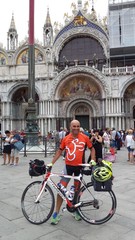 Impresa di Domenico Di Clemente: Trani-Venezia in bicicletta