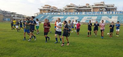 Apulia Trani: stage presso lo stadio Comunale in attesa di conoscere l'esito sulla domanda di ripescaggio in serie B