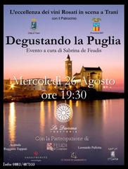 Molti vini, tante storie. Il buon gusto rosato di Puglia sfila questa sera a Trani