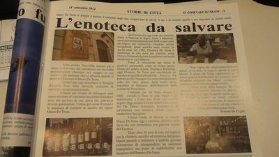 Ciao Rino! Si è spento Mauro De Toma: gestiva da oltre 50 anni la storica Enoteca De Toma