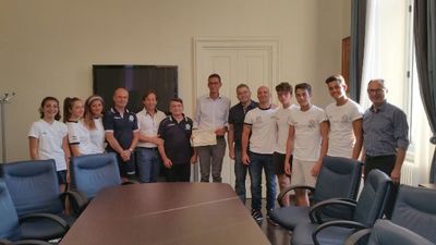 L'Asd Guglielmi Trani dal sindaco: 