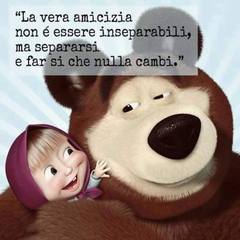 Masha e l'orso aspettano i bambini: questo pomeriggio, a Villa Quadrifoglio, con Marluna teatro