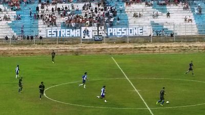 AGGIORNATO. L'Uc Bisceglie passa a Trani 2-1. Buona Vigor solo per un tempo. Il video del rigore di Cesareo