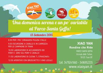 Santa Geffa torna in onda, ma questa volta dal vivo: ogni domenica, attività nel parco