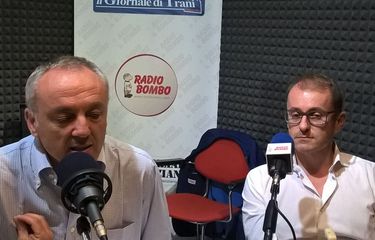 Appuntamento con Trani, ospiti di Radio Bombo Emanuele Tomasicchio e Nicola Ventura