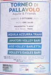 Volley Femminile: l'Aquila Azzurra vince il quadrangolare 