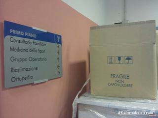 Sale operatorie dell'ospedale di Trani, trasferimento in corso a Bisceglie. Alcuni consiglieri del centrodestra per il momento fermano tutto