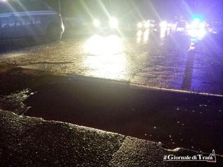 Cedimento sulla Trani-Andria, il dirigente della Bat: «Una decina le auto danneggiate, ma solo perché correvano»