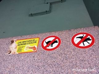 Urine e deiezioni canine, a Trani una campagna civica dei condomini dell'immobile Verdemare