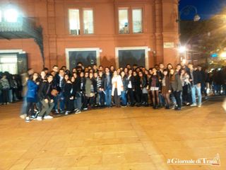 Alunni dello scientifico Vecchi di Trani a teatro, per una cultura a trecentossessanta gradi