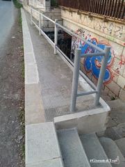 Via Verdi, ripristinati il marciapiede e l'accesso al sottopassaggio