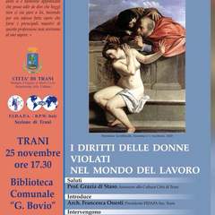Diritti femminili violati nel mondo del lavoro: oggi un convegno nella biblioteca di Trani