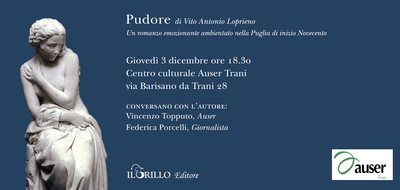 Oggi, a Trani, presentazione del libro 